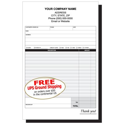 receipt template