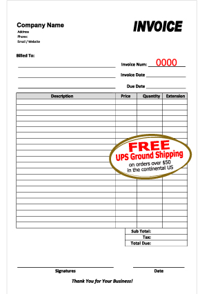 invoice template