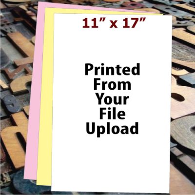 carbonless tabloid