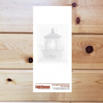3.66 x 8.5 Note pad