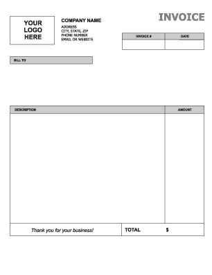 invoice template